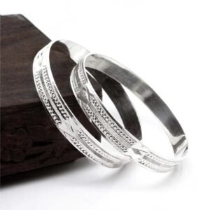 silver bangles kv jewellers